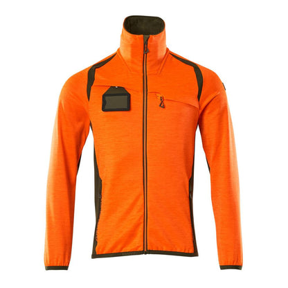 Pull polaire avec veste micropolaire zippée