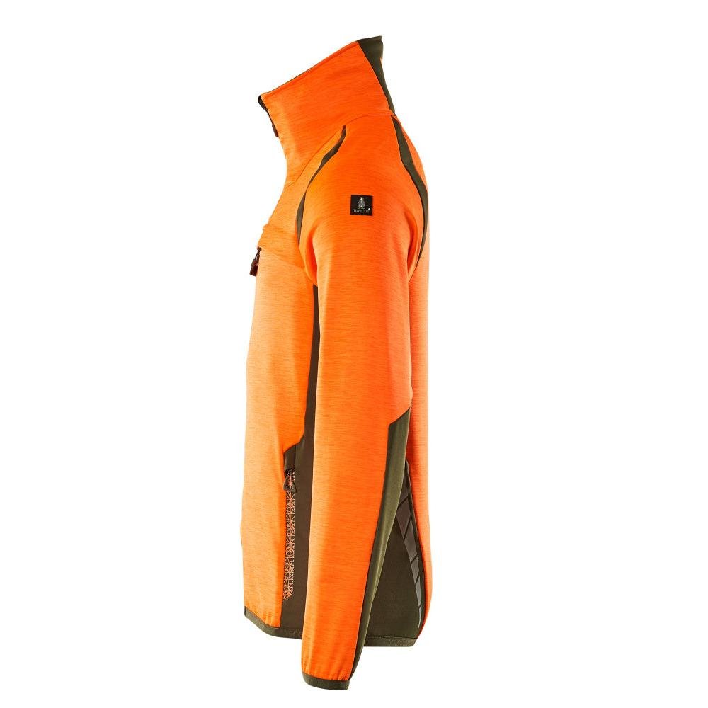 Pull polaire avec veste micropolaire zippée