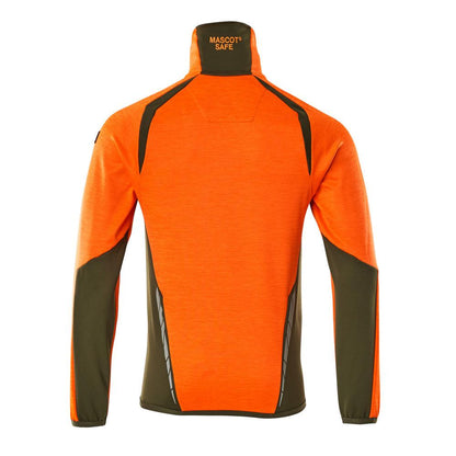 Pull polaire avec veste micropolaire zippée