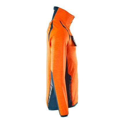 Pull polaire avec veste micropolaire zippée