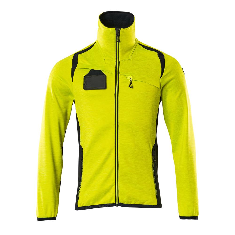 Pull polaire avec veste micropolaire zippée