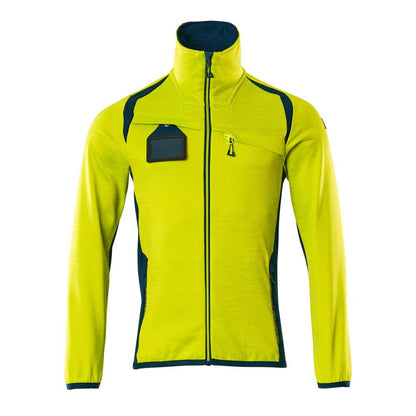 Pull polaire avec veste micropolaire zippée