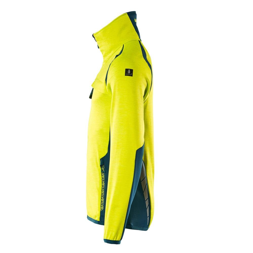 Pull polaire avec veste micropolaire zippée