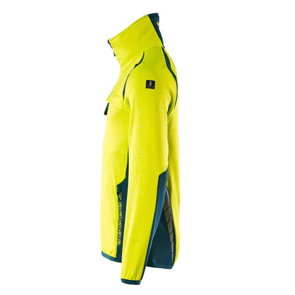 Pull polaire avec veste micropolaire zippée