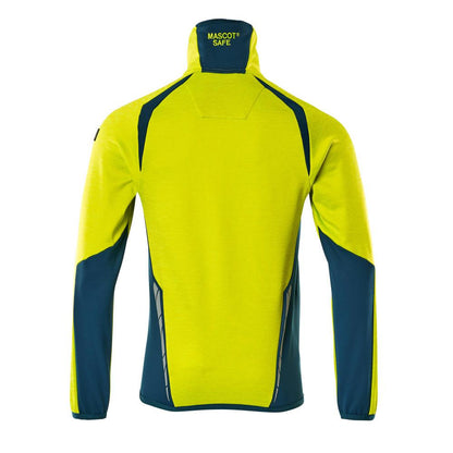 Pull polaire avec veste micropolaire zippée