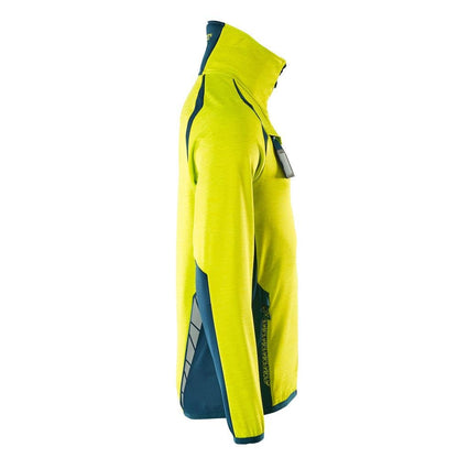 Pull polaire avec veste micropolaire zippée