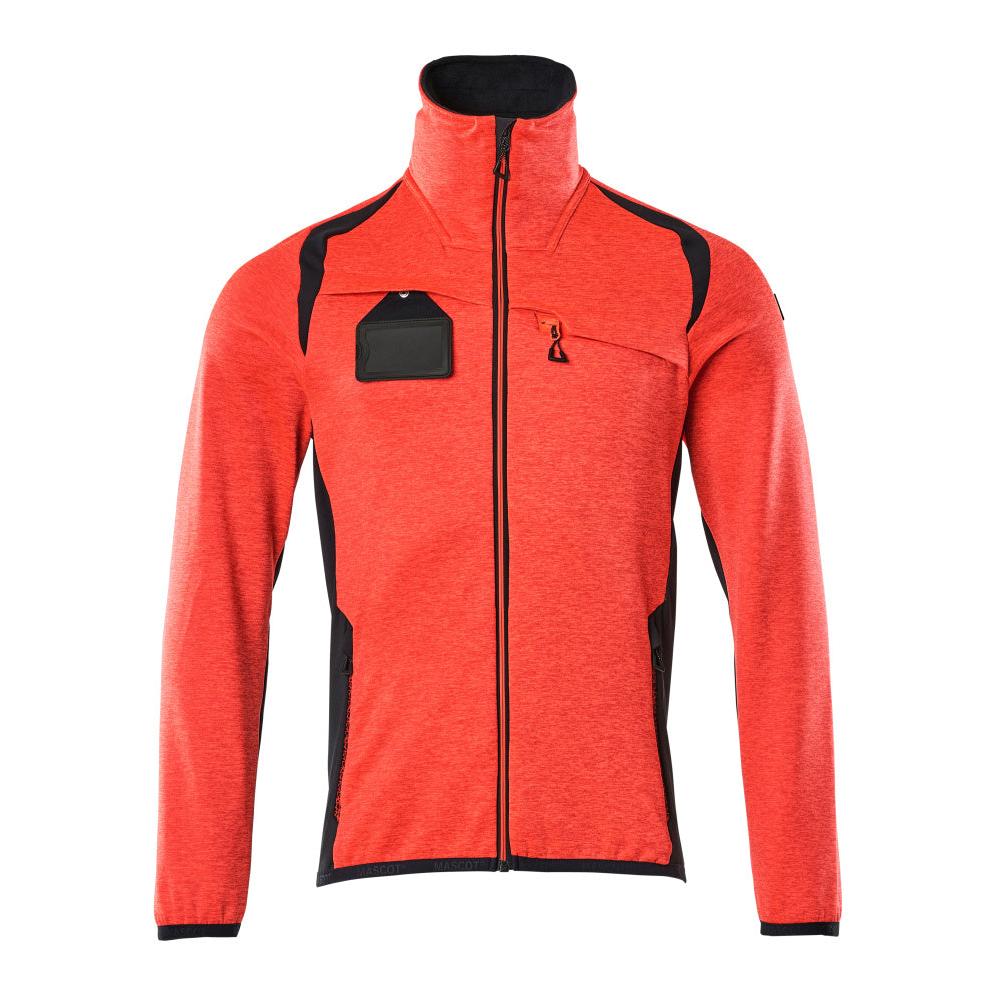 Pull polaire avec veste micropolaire zippée