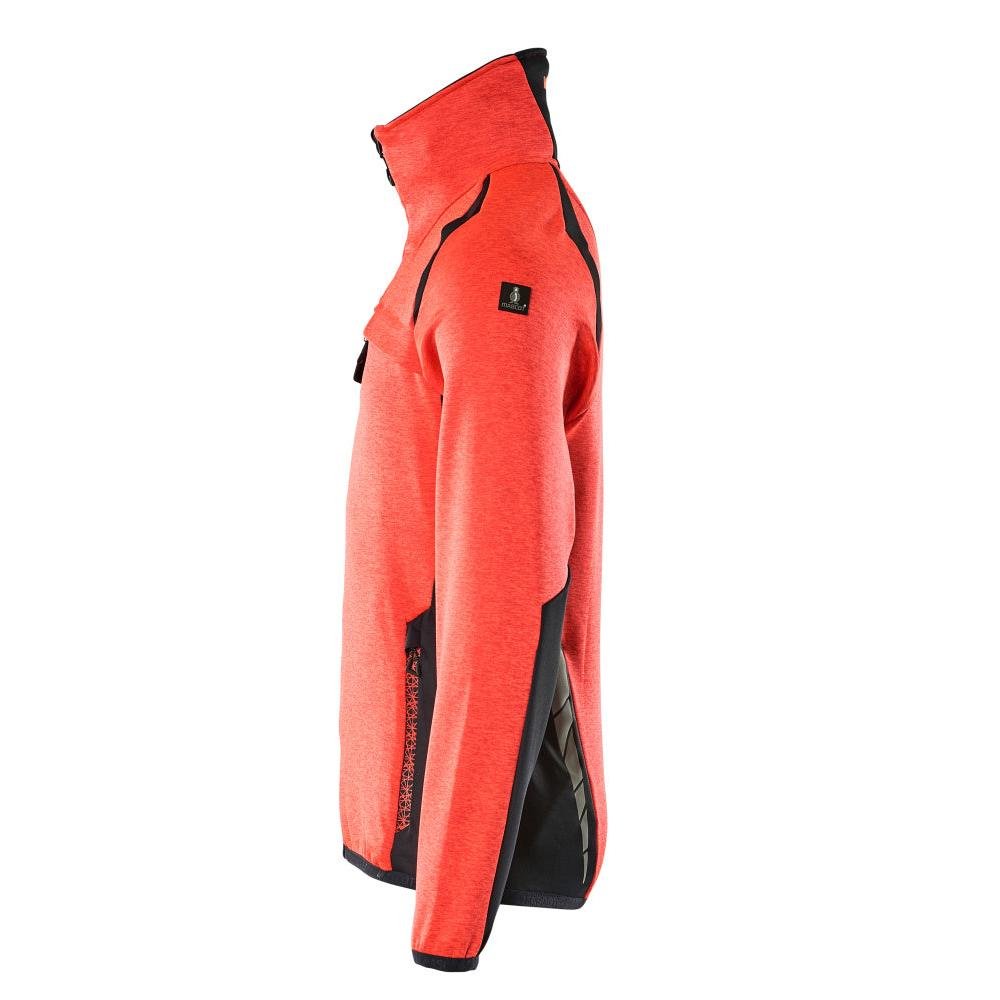 Pull polaire avec veste micropolaire zippée