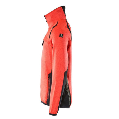 Pull polaire avec veste micropolaire zippée