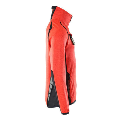 Pull polaire avec veste micropolaire zippée