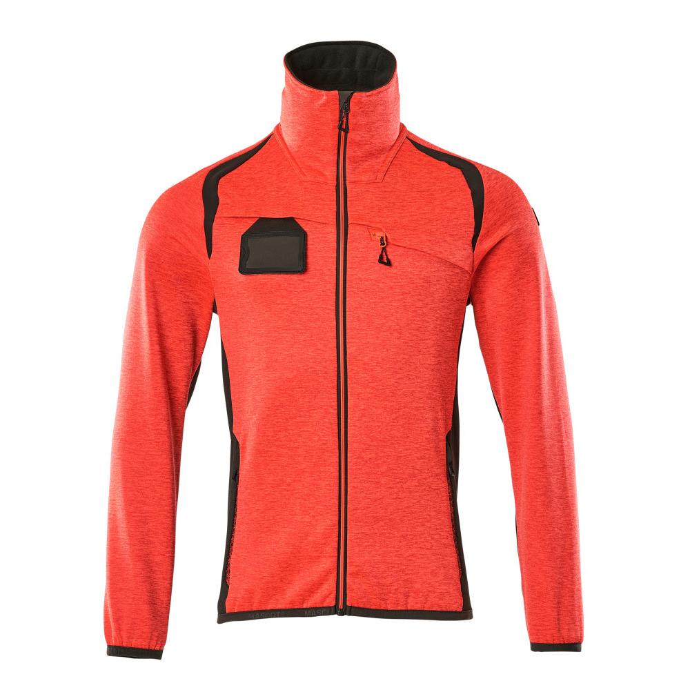 Pull polaire avec veste micropolaire zippée