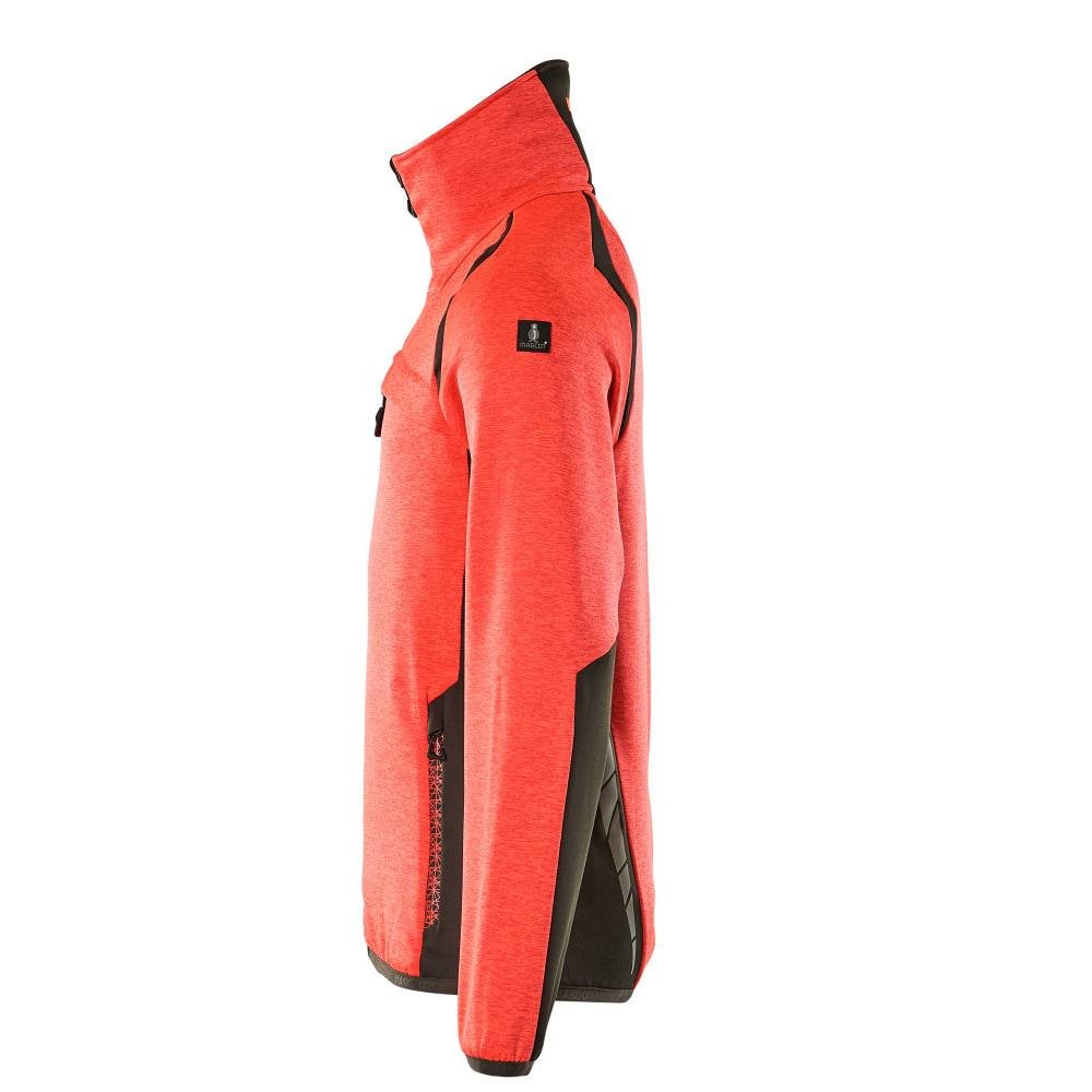 Pull polaire avec veste micropolaire zippée