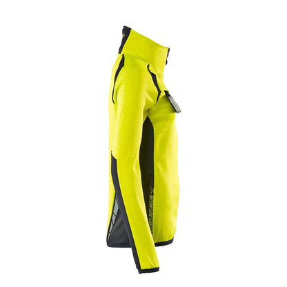 Pull polaire zippé, veste micropolaire femme