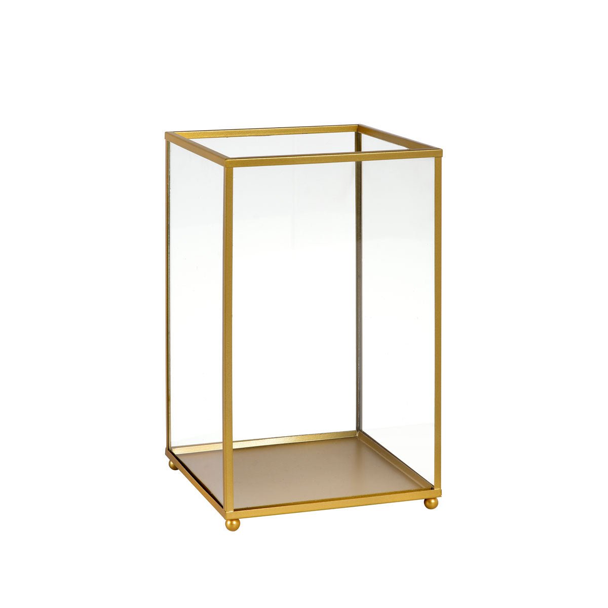 Le bougeoir en verre de Duni GmbH, 220x140 mm - une pièce unique élégante au design rectangulaire et à la base solide ; un accroche-regard stylé pour la maison, parfait pour présenter des trésors spéciaux.