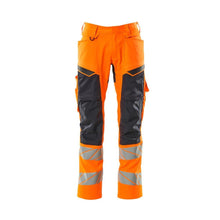 Pantalon avec poches genoux, pantalon empiècements stretch