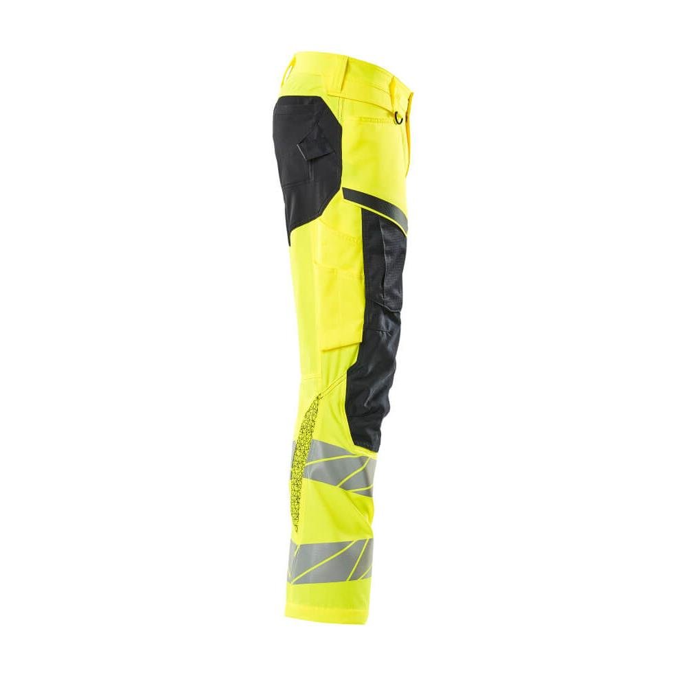 Pantalon avec poches genoux, pantalon empiècements stretch