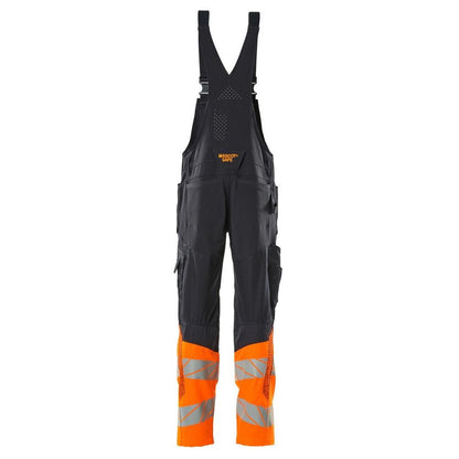 Salopette, poches genoux, salopette empiècements stretch