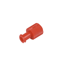 Bouchon de fermeture pour Braunülen, rouge