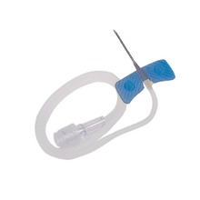 Canule papillon G 23 - 0,60  bleue