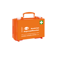 Kit combiné pour station de rinçage oculaire QUICK-CD orange