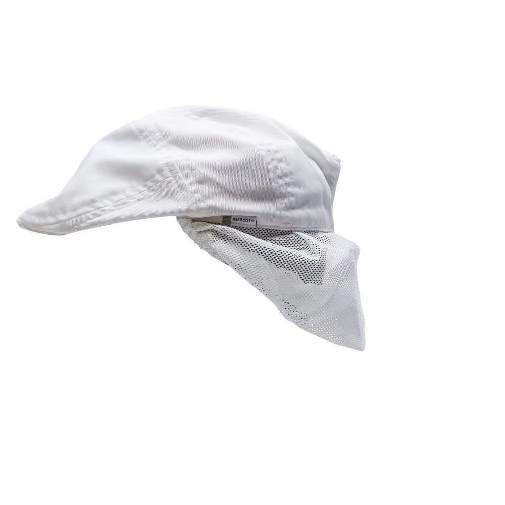 Casquette plate avec résille Casquettes plates, blanc