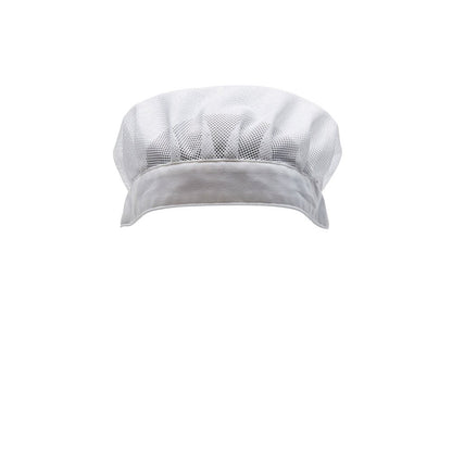 Cagoule avec bonnet en résille taille ONE, blanc | Paquet (1 pièce)