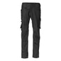 Pantalon avec poches genoux, pantalon coton+