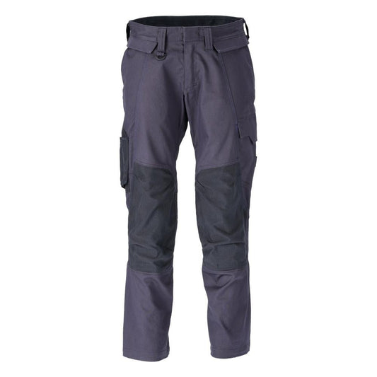 Pantalon, poches genoux, stretch, pantalon en coton