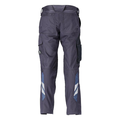 Pantalon, poches genoux, stretch, pantalon en coton