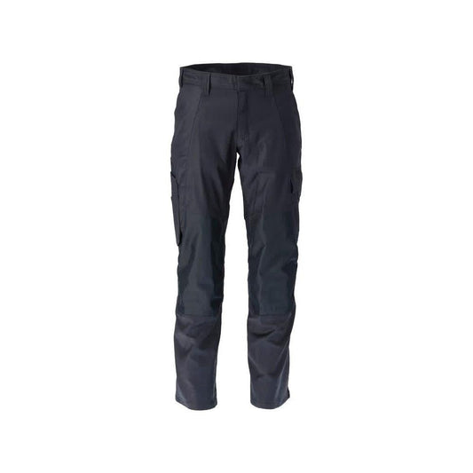 Pantalon avec poches genoux, pantalon coton+