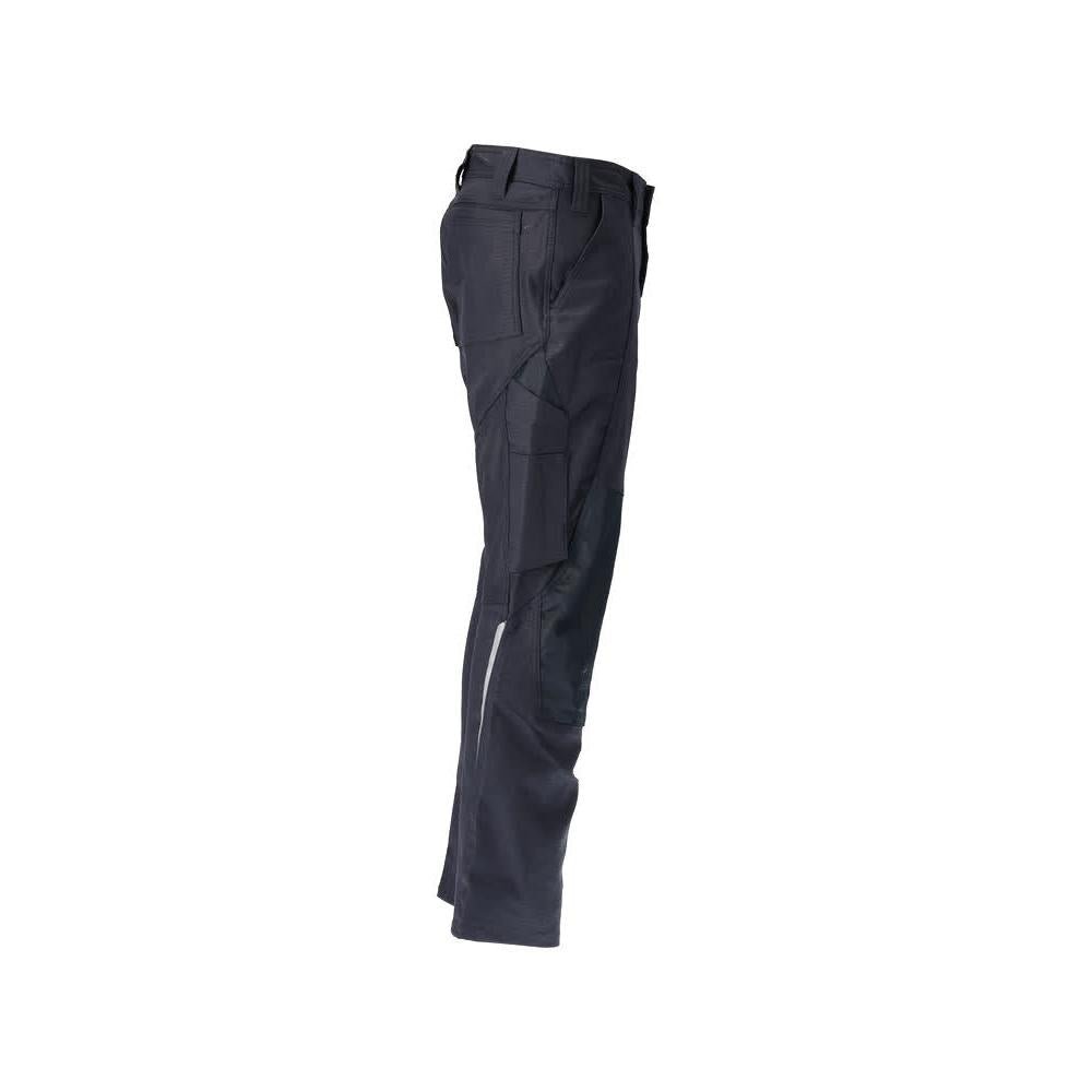Pantalon avec poches genoux, pantalon coton+