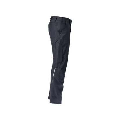 Pantalon avec poches genoux, pantalon coton+