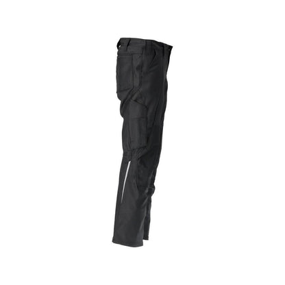 Pantalon avec poches genoux, pantalon coton+
