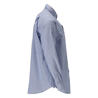 Chemise, coupe classique, stretch, bleu clair