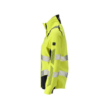 Veste femme, veste de travail ULTIMATE STRETCH Multisafe, haute visibilité jaune/noir-bleu