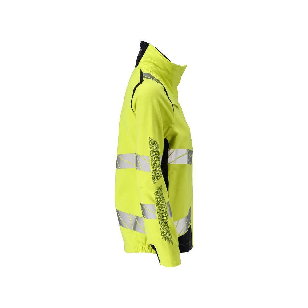 Veste femme, veste de travail ULTIMATE STRETCH Multisafe, haute visibilité jaune/noir-bleu