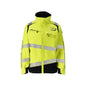 Veste, veste de travail ULTIMATE STRETCH Multisafe, haute visibilité jaune/noir-bleu
