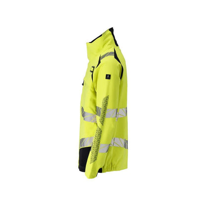 Veste, veste de travail ULTIMATE STRETCH Multisafe, haute visibilité jaune/noir-bleu