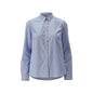 Chemise, coupe classique pour femme, chemisier femme stretch, bleu clair