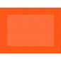 Ein rechteckiges Bild mit gitterartigem Muster spiegelt das Bio-Dunicel-Sets 30x40 Linnea, orange von Duni GmbH-hochwertige, biologisch abbaubare Tischsets mit hellem Zentrum und dunklem Rand, perfekt für stilvolle Tischdekoration.