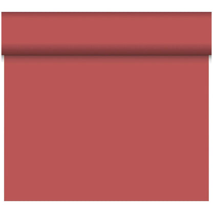 Le Bio-DC-Tete a Tete 0,4x24m de Duni GmbH est un rouleau de papier peint mat, brun rougeâtre atténué, en matériau biodégradable - un produit écologique idéal pour une décoration élégante et durable.