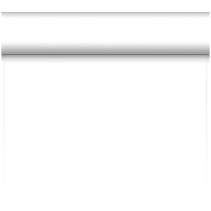 Un fond blanc avec une ligne horizontale grise ombrée dans la partie supérieure, rappelant le design minimaliste et écologique du Bio-DC-Tete a Tete 0,4x24m de Duni GmbH. Le reste de l'image est vide.