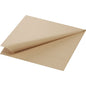 Les serviettes naturelles brunes Duni GmbH Zellt.Serv.33x33 3lg. 1/4 (paquet de 250 pièces) sont en cellulose, mesurent 33x33 cm et sont ornées d'un motif discret sur un fond simple.