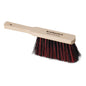 La balayette Nölle Profi Brush 30 cm en Arenga/Elaston de Nölle Profi Brush Bürsten- & Pinseltechnik e.K. a un manche en bois clair avec "Kraftpaket Made in Germany" et des poils noir/rouge, illustrée sur fond blanc.