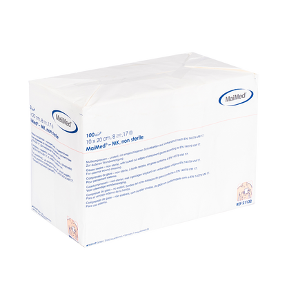 Compresses de gaze MaiMed-MK non stériles de 100 pièces/sac en papier