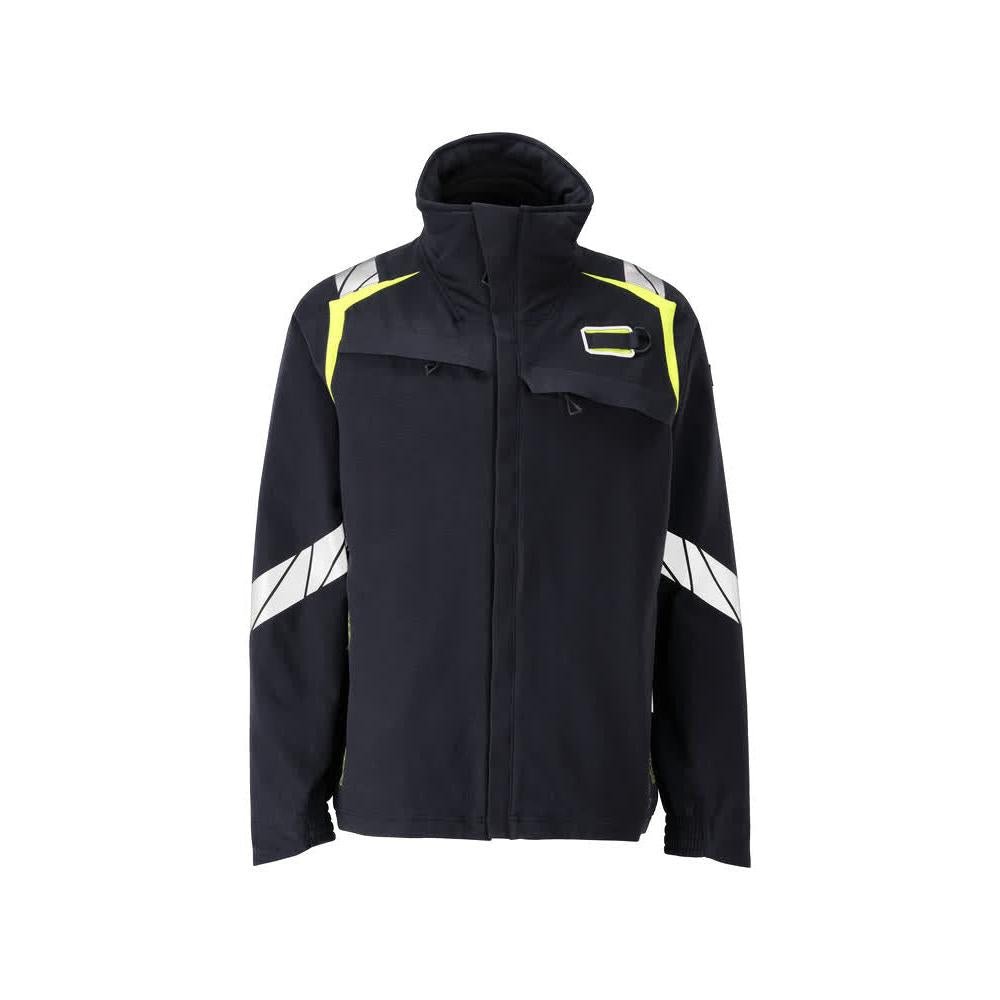 Veste, veste de travail ULTIMATE STRETCH Multisafe, noir bleu/jaune haute visibilité