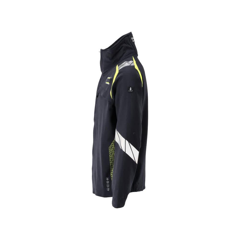 Veste, veste de travail ULTIMATE STRETCH Multisafe, noir bleu/jaune haute visibilité