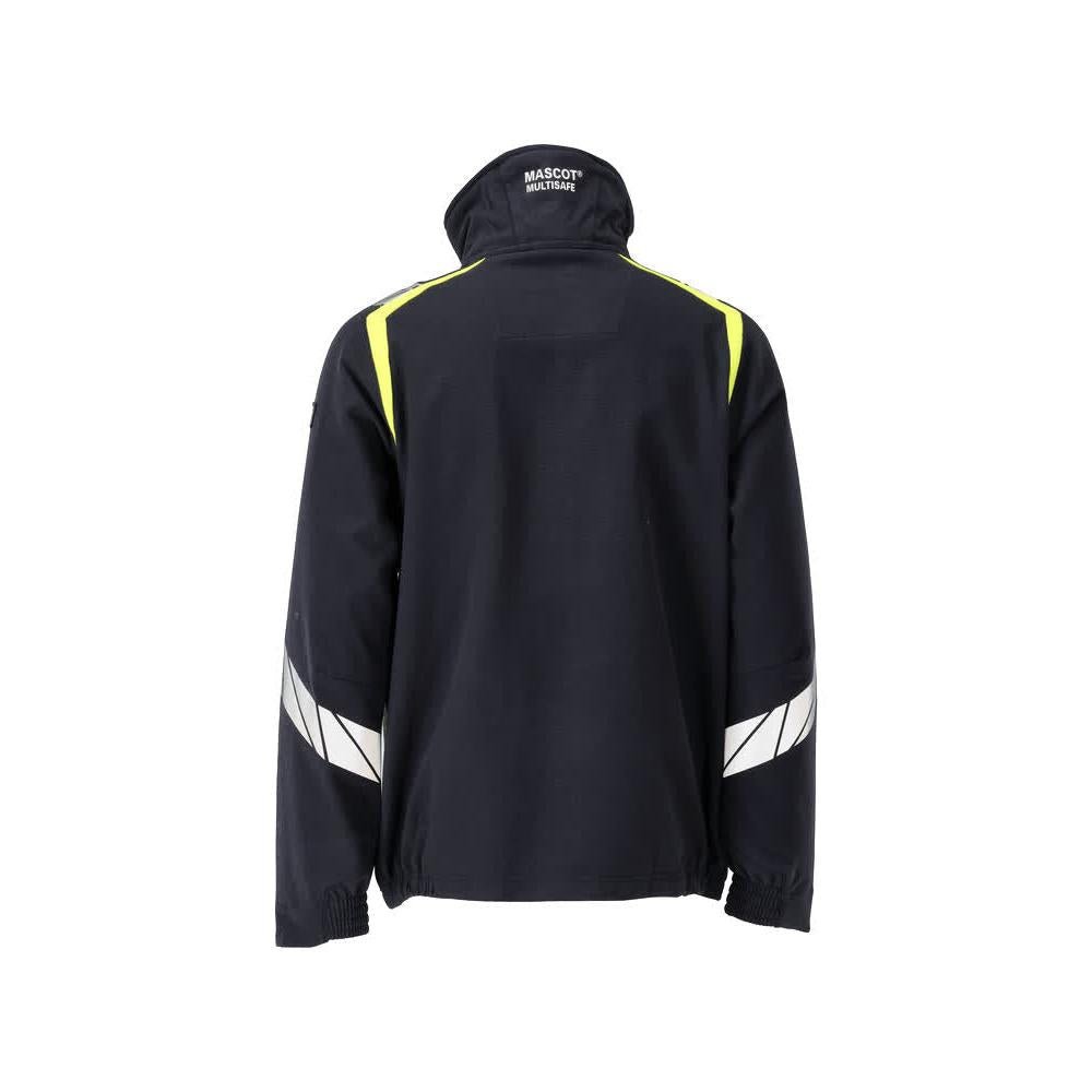 Veste, veste de travail ULTIMATE STRETCH Multisafe, noir bleu/jaune haute visibilité
