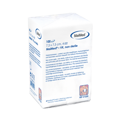 Compresses non stériles MaiMed-VK de 100 pièces/sac en papier