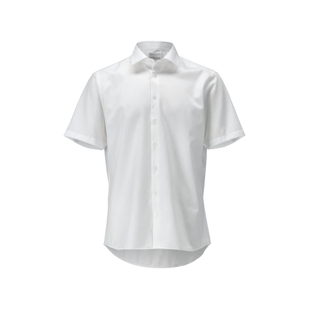 Chemise, manches courtes, coupe moderne